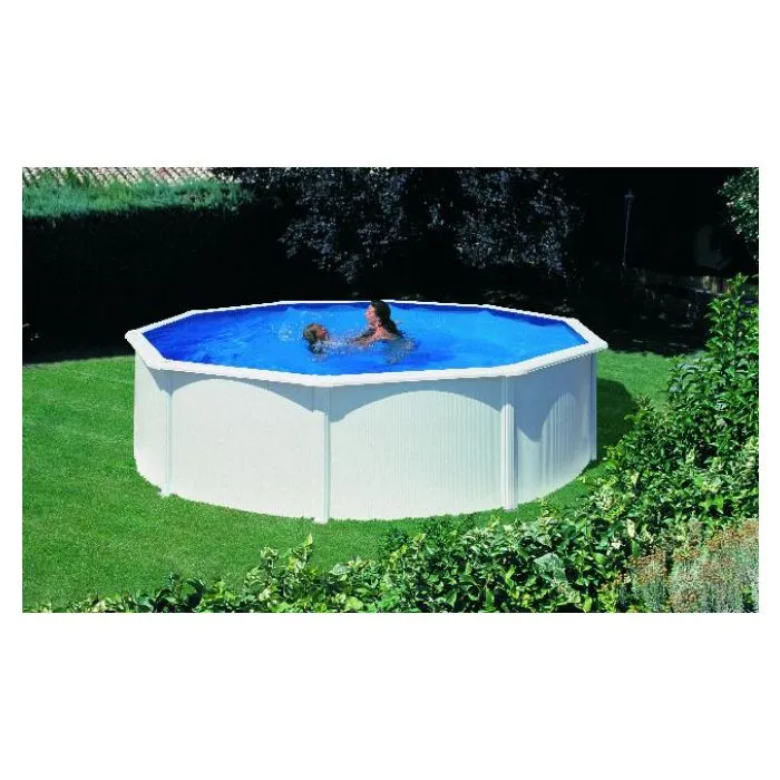 Zwembad stalen wand 550x120cm