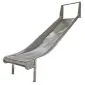 Glijbaan RVS voor speeltoestellen breed (platformhoogte 100cm)