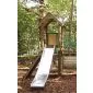 Glijbaan rvs speeltoestellen laag (platformhoogte 200cm)