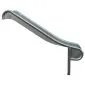 Glijbaan rvs speeltoestellen laag (platformhoogte 250cm)
