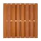 Schutting hardhout tuinscherm 180x180cm (15pl.)
