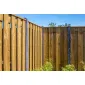 Hout beton schutting antraciet 200x190cm (per set)