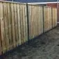 Hout beton schutting antraciet 200x190cm (per set)