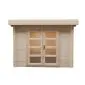 Houten tuinhuisje Modern platdak 300x250cm / 28mm