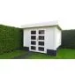 Houten tuinhuisje Modern platdak 300x250cm / 28mm