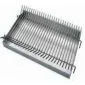 Aslade houtskool bbq barbecue beton incl. vuurrooster in RVS 304 50x29cm