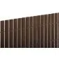 Tuinscherm PVC tuinafscheiding bruin 2x3m