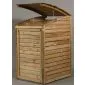 Kliko ombouw container ombouw klikoberging klikokast containerberging enkel dichte achterkant 75x125x90cm