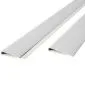 Tuinscherm pvc profiel wit 150cm