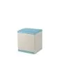 Kussenbox opbergbox grijs 60x61x53cm
