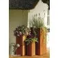 Bloembak plantenbak Bangkirai hardhout 70cm hoog