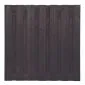 Zwarte schutting 180x180cm