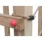 Houten speeltoestel houten schommel klimtoren King Kong 240x120x220cm