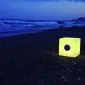 Tuinverlichting lichtkubus Cube met speaker 20x20x20cm