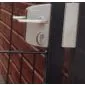 Tuinpoort dubbelstaafmatten vuurverzinkt 163cm hoog en 100cm breed