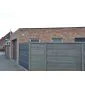 Betonschutting Wood texture enkelzijdig 200x231cm