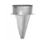 Paalhouder rond voor tuinschermen ø101/600mm