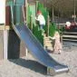Glijbaan RVS voor speeltoestellen (platformhoogte 200cm)