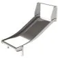 Glijbaan RVS voor speeltoestellen breed (platformhoogte 100cm)