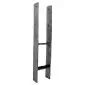 H-pergoladrager zwaar tuinscherm carport 121mm