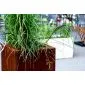 Cortenstaal plantenbak bloembak pilaar 37x37x100cm