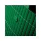 Tuinscherm tuinafscheidingen PVC groen 2x5m