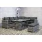 Aluminium loungeset Parma 8 personen