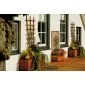 Bloembak plantenbak vierkant bangkirai hardhout 50x50cm