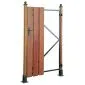 Poortframe tuinpoort verstelbaar 140x155cm
