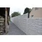 Beton schutting Rusticastone dubbelzijdig 200x200cm