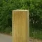 Tuinpalen houten paal grenen 7x7x240cm