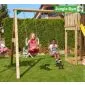 Houten speeltoestellen Jungle Swing aanbouwset swing module