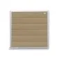 Tuinscherm antraciet schutting composiet 180x180cm